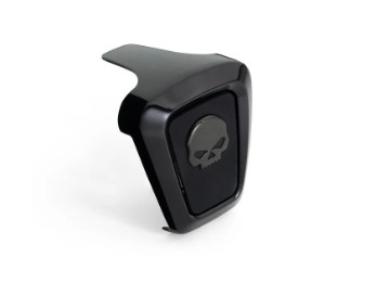 Willie G Skull Spulenabdeckung Schwarz