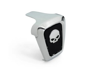 Willie G Skull Spulenabdeckung Chrome
