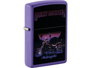 Lila Color Harley Black Light
