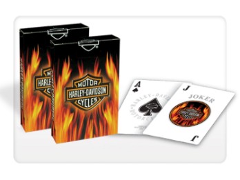Pokerkarten Set Flame