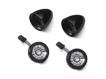 Signature LED Blinker hinten schwarz / amber