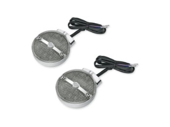 LED-Blinker mit flachem Glas