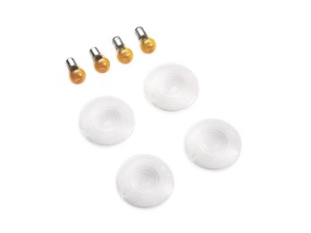 Blinker mit flachem Glas