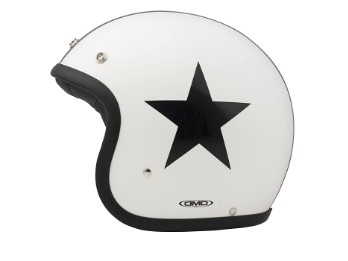 Jethelm Vintage Star White DMD