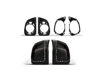 Audio mit Rockford Fosgate – Stage II Seitenkoffer-Einbaulautsprecher