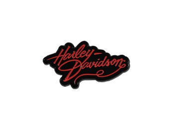 PIN HARLEY GAL TEXT