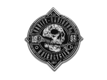 PIN ROUGH SKULL