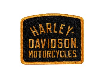 Aufnäher H-D Harley Orange/Black