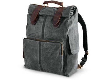 Rucksack aus gewachstem Canvas