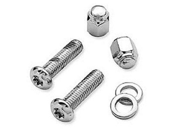 Bullet Tip Chrombolzen-Kit für Fußrasten