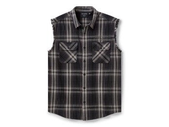 HEMD WILLIE G SKULL BLOWOUT PLAID