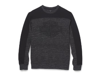 Sweatshirt Colorblock Bar & Shield 
