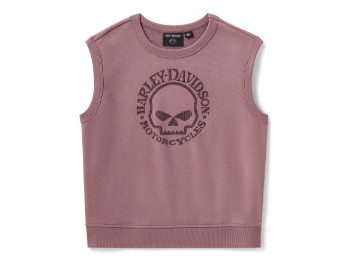 PULLUNDER WILLIE G SKULL BLING ROSA