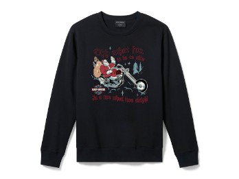 SWEATSHIRT Santa Fleece Crewneck