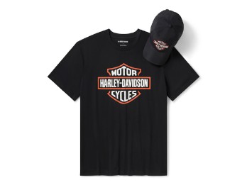 Bar & Shield Hat & Tee Gift Set