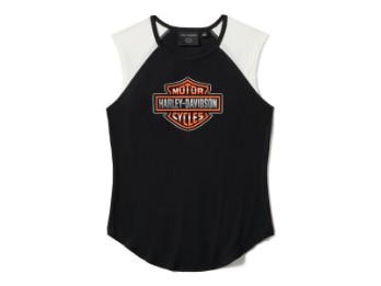 Tank Top Chrome Evo Raglan Black 