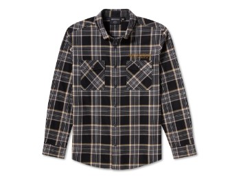 HEMD WILLIE G DARK CUSTOM FLANNEL