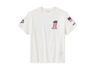 T-Shirt H-D Championship White