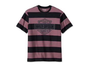 T-Shirt Bar & Shield Striped