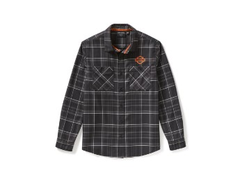 Hemd H-D Techn Coolmax Plaid