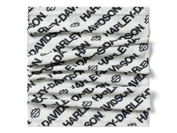 Halstuch H-D Tech White/Black