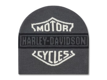 MÜTZE H-D ESSENTIAL BEANIE GREY