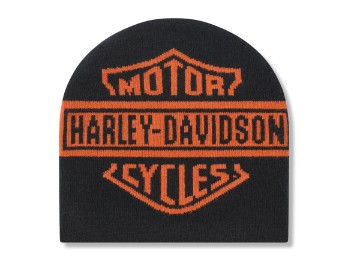 MÜTZE H-D ESSENTIAL SCHWARZ