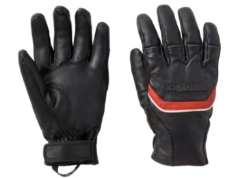 Handschuhe Trenton Leder - Schwarz - Herren