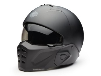 Helm H-D Ultra X16 2in1 B&S Black