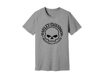 T-Shirt Skull Graphic grey