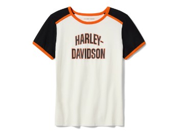 T-SHIRT H-D ESSENTIAL WEIß