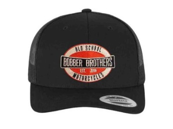Bobber Trucker Cap Vintage Logo 