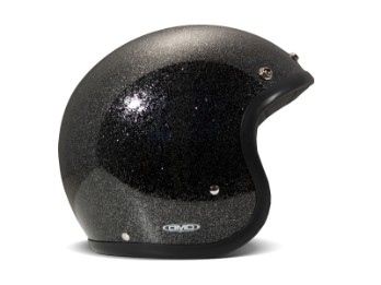 Vinatge Helm Glitter Black DMD