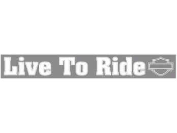 - Live to Ride - 90x10cm Aufkleber
