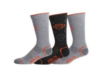 H-D Socken Shield Riding - 3er Set