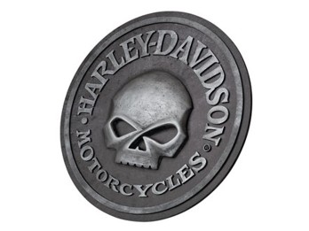 H-D Skull Pub Sign Wandbild