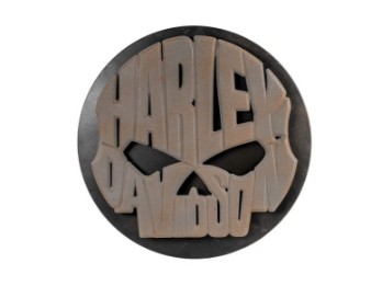 SCHILD H-D SKULL ROUND