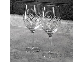 Weingläser Set Crystal Willie G Skull 