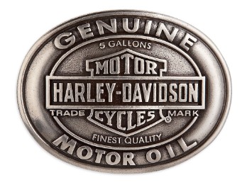 Gürtelschnalle "Motor Oil"