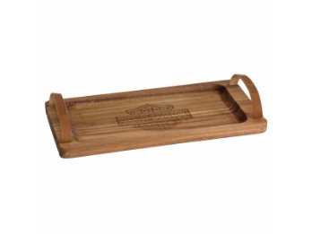 Tablett Bar & Shield - Holz