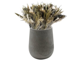 Vase H-D Bar & Shield Concrete 