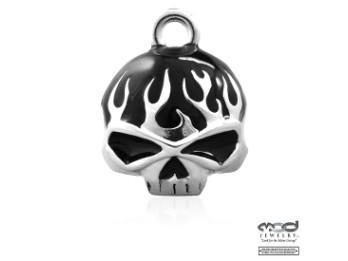 Glocke Black Flame Skull