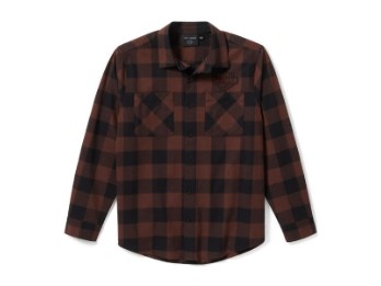 Hemd Buffalo B&S Coffee & Black