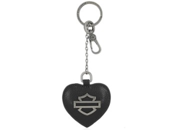 SCLÜSSELANHÄNGER H-D HEART Schwarz