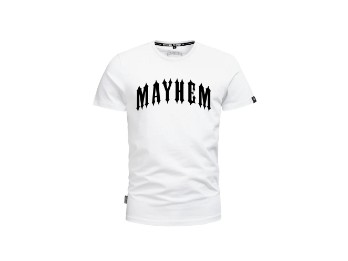 MAYHEM T-SHIRT WHITE/BLACK