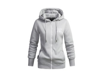 Mayhem Hoodie Jacke Woman Grey/White