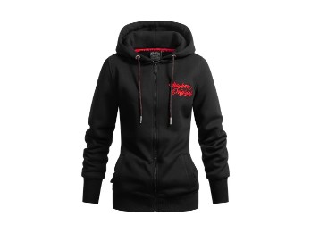Mayhem Hoodie Jacke Woman Black/Red
