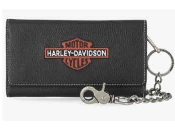 WALLET B&S EMBROIDERED mit Kette