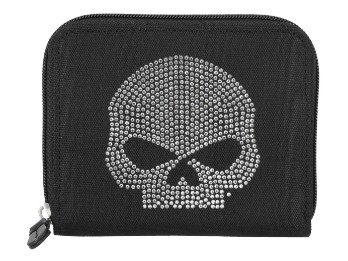 GELDBÖRSE H-D SKULL ZIP AROUND
