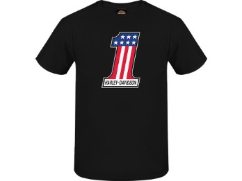 T-Shirt H-D #1 Black